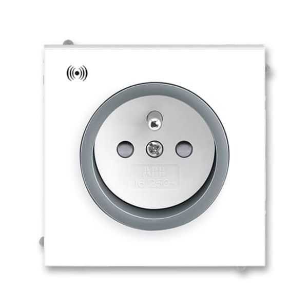 5589M-A02357 44 Socket outlet with earthing pin, with surge protection image 2