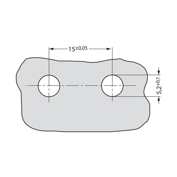 Male connector 5-pole 5-pole white image 7