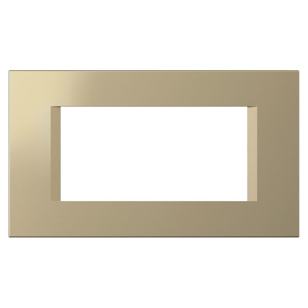 Cover frame 4M, sand gold image 1