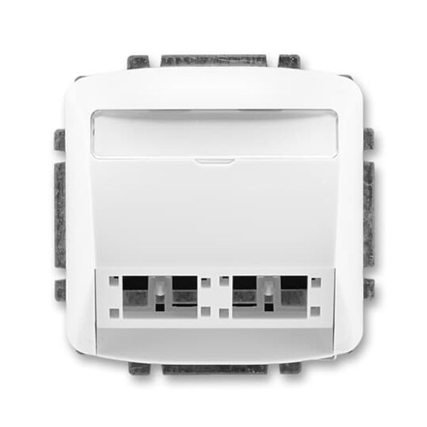 5583A-C02357 R2 Double socket outlet with earthing pins, shuttered, with turned upper cavity, with surge protection image 30