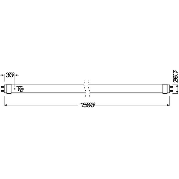 SubstiTUBE T8 EM PRO 18.8 W/4000 K 1500 mm image 5