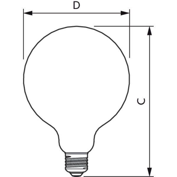 MAS VLE LEDBulb D5.9-60W E27 927 G120CLG image 2