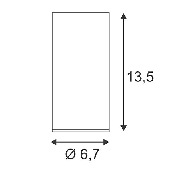 ENOLA_B ceiling lamp, CL-1, white, GU10, max. 35W image 2