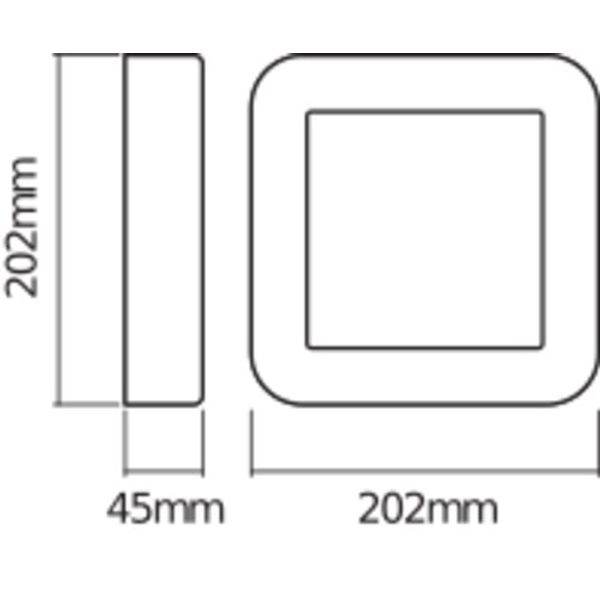 ENDURA® STYLE SQUARE 13.5W White image 3