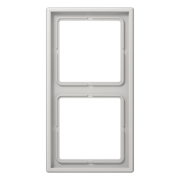 2-gang frame, light grey LS982LG image 1