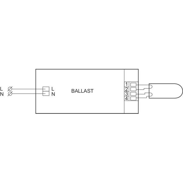 HF-M RED 124 SH TL/TL5/PL-L 230-240V image 4