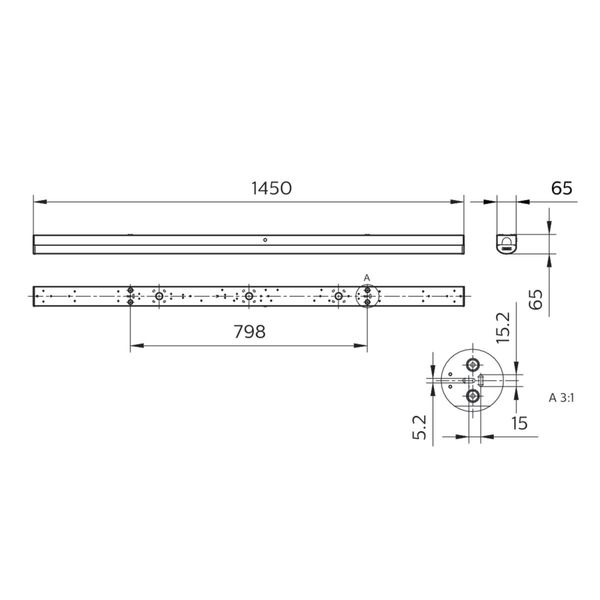 BN126C LED52S/840 PSU L1500 image 3