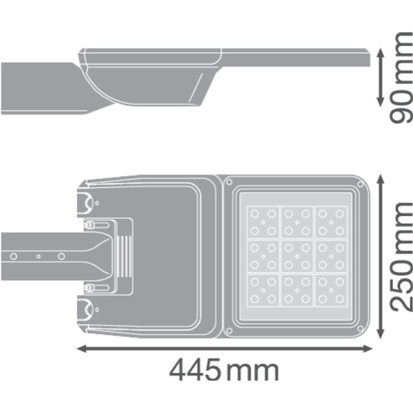 STREETLIGHT FLEX SMALL RV25ST P 25W 740 WAL image 3