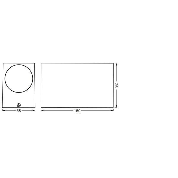 Endura Classic Square UpDown White image 9