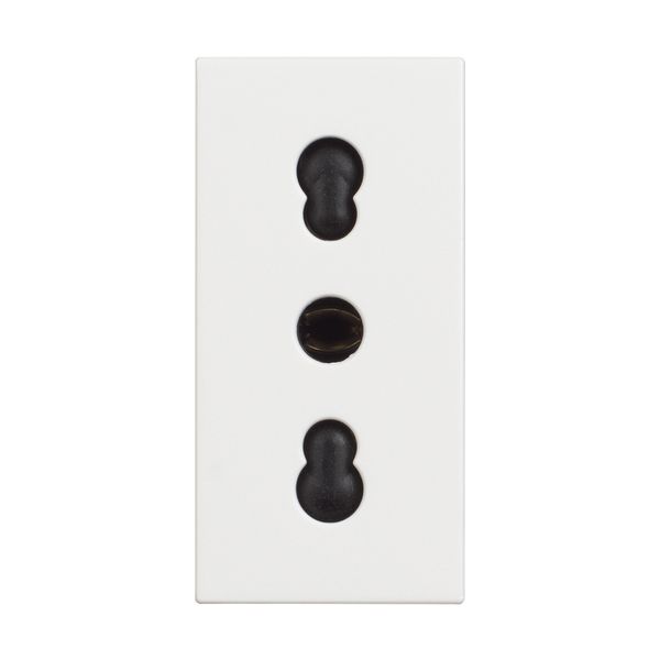 CLASSIA - ITALIAN SOCKET 10/16A WHITE image 1