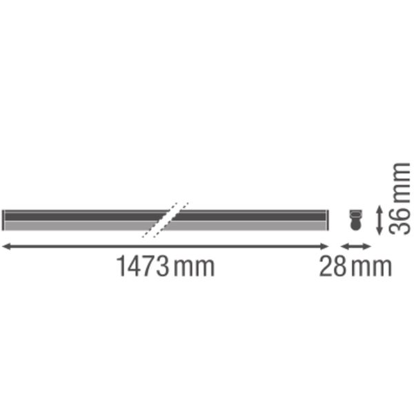 LINEAR COMPACT SWITCH 1500 17 W 3000 K image 35