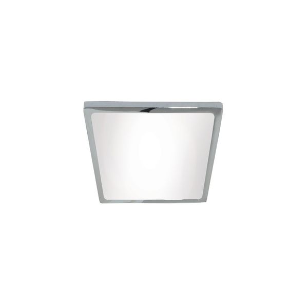 Kaju Recessed LED Downlight SQ 8W Chrome image 1