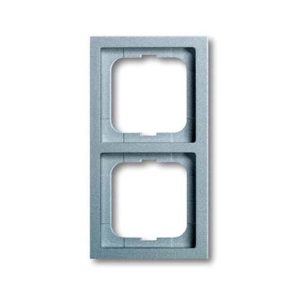 1722-183K-500 Cover Frame future® linear Aluminium silver image 1