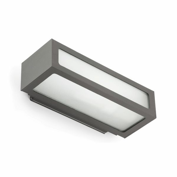 NATRON DARK GREY WALL LAMP 1 X E27 100W image 1