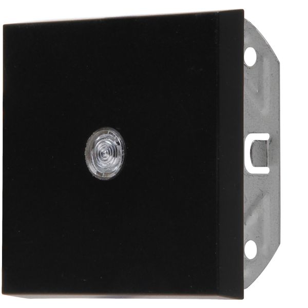 HK07 - Flächenwippe mit Linse, Farbe: schwarz matt image 1