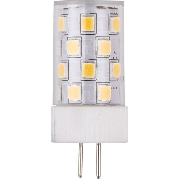 LED G4 T17x40 12V 300Lm 3W 827 AC/DC Clear Dim image 1