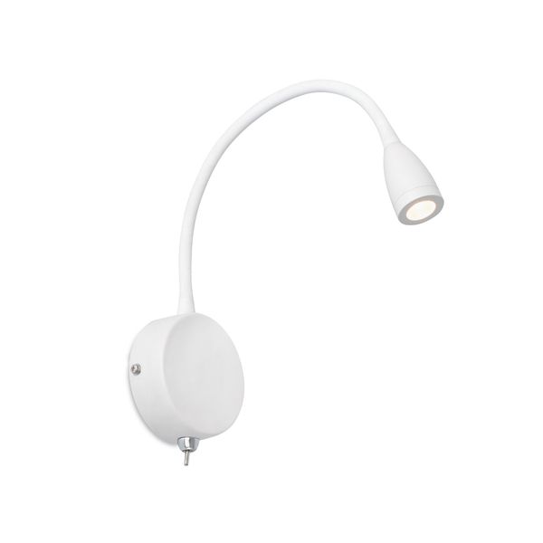 LOKE WHITE READER LAMP 3W 3000K image 2