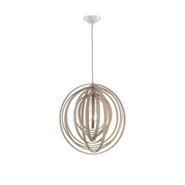 Boolan pendant E27 light wood image 1