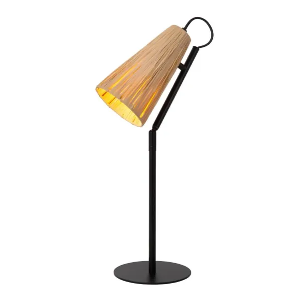 Lucide BENSEN - Table lamp - 1xE14 - Natural image 1