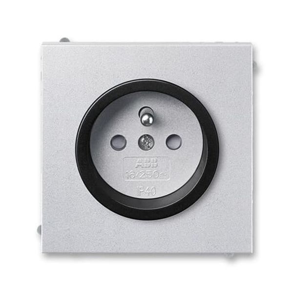 5583M-C02357 42 Double socket outlet with earthing pins, shuttered, with turned upper cavity, with surge protection image 42