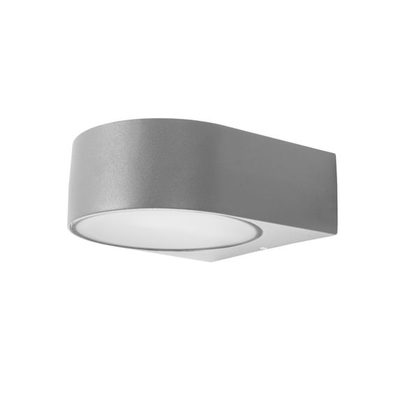 Wall fixture IP44 Mayor E27 15W Grey 900lm image 1