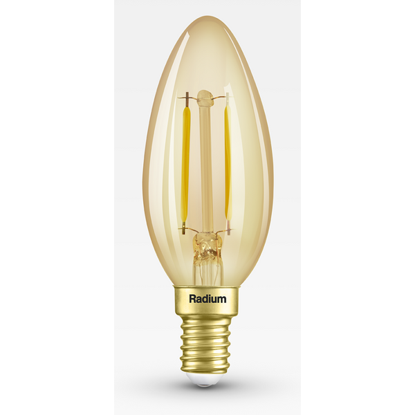 LED Esssence Ambiente LUX Candle, RL-C22 824/C/E14 FIL Gold image 1