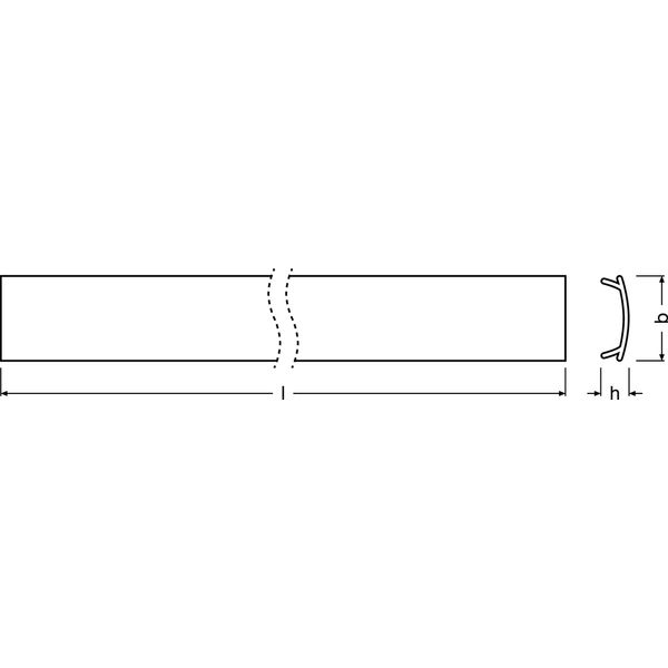 Covers for LED Strip Profiles -PC/R01/D/2 image 2