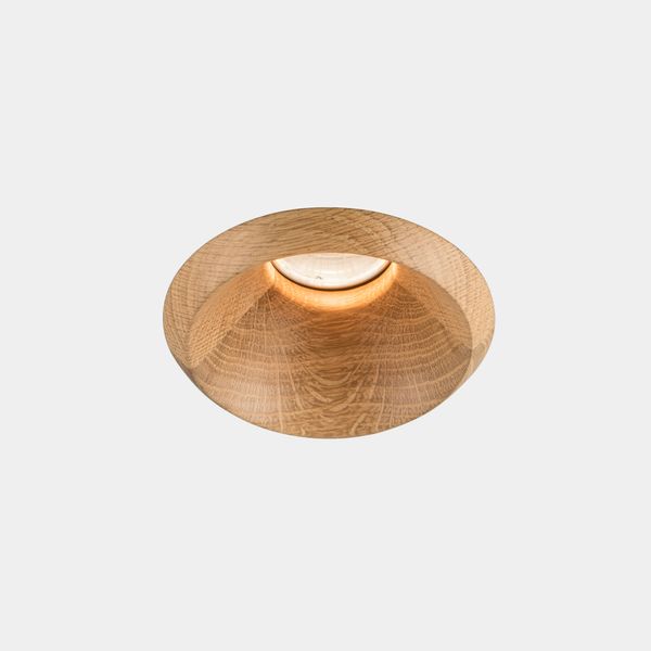 Downlight Play Raw Oak 15W Oak wood IP54 image 1