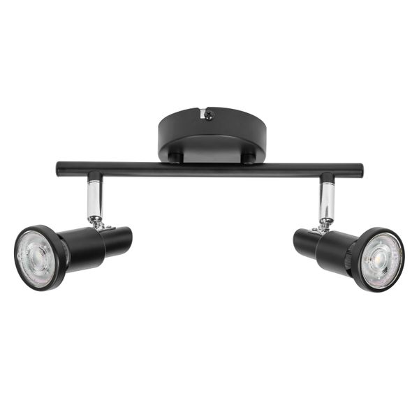 LED SPOT BLACK 2 X 3.4W 927 DIM image 1