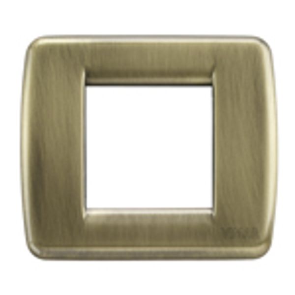 Rondò plate 1-2M met.antique brass image 1