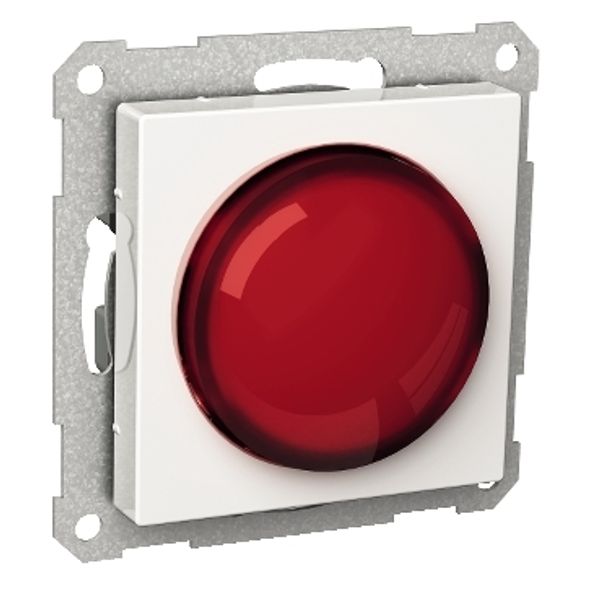 Exxact light signal red lense screwless white image 3