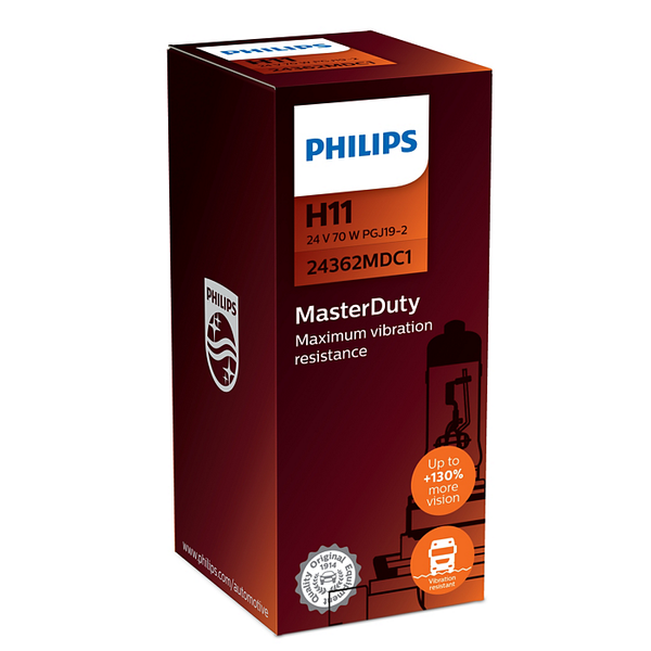 24362MDC1 PHILIPS H11 MasterDuty image 1