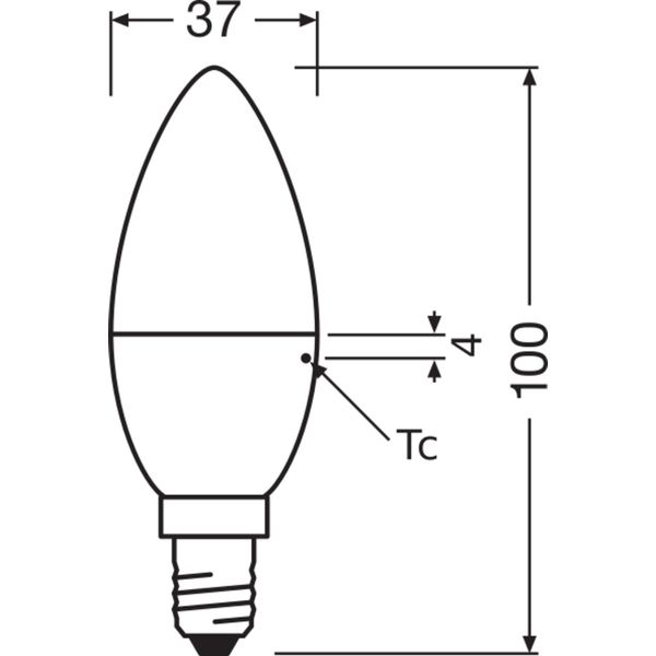 LED Retrofit RGBW lamps with remote control 4.9W 827 Frosted E14 image 13