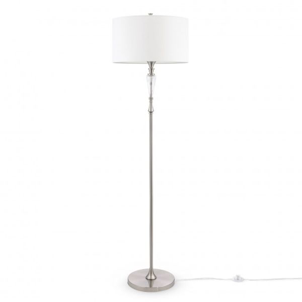 Neoclassic Alicante Floor lamp Nickel image 3