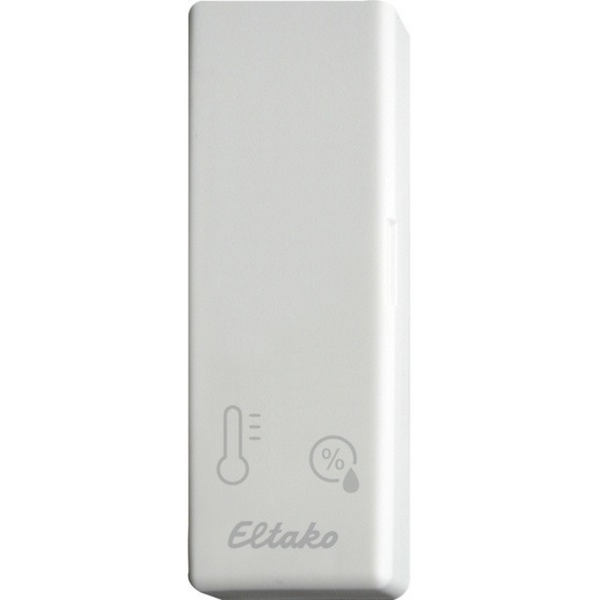 Wireless temperature+humidity sensor, polar white mat image 1