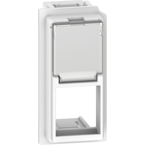 L.NOW-RJ45 KEYSTONE COVER 1M WHITE image 1