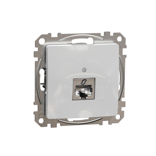 DATA Outlet CAT 5E STP, Sedna Design & Elements, RJ45, Aluminium image 3