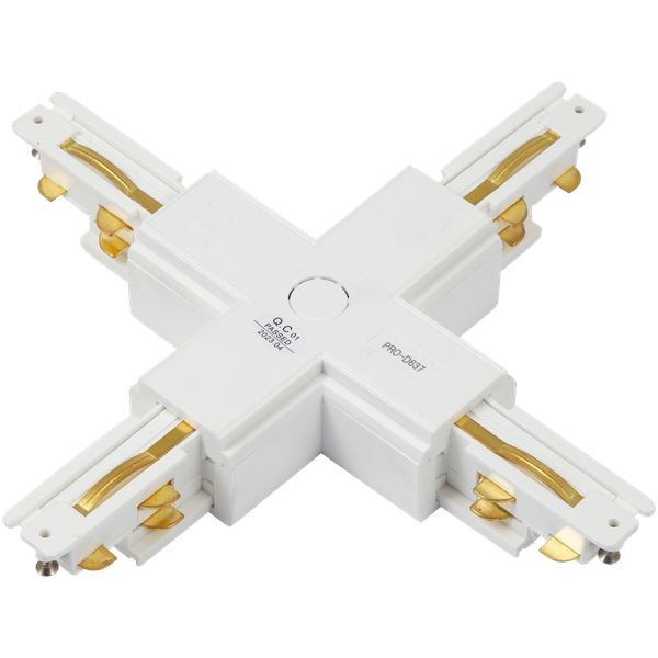 Primo Three Circuit Cross Connector White image 4