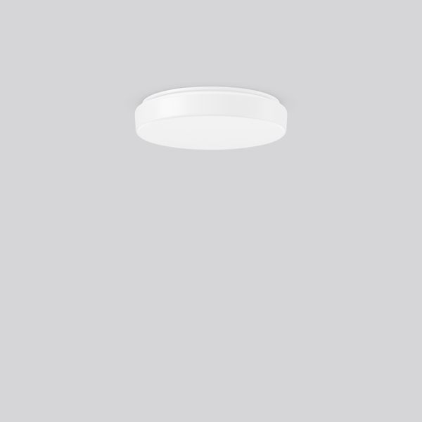 Flat Polymero Kreis Slim, 12 W, 1200 lm, 830, white, DALI Ceiling and  image 2