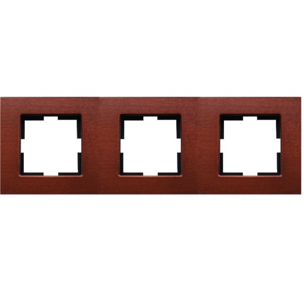 Novella Accessory Wooden - Cherry Three Gang Frame image 1