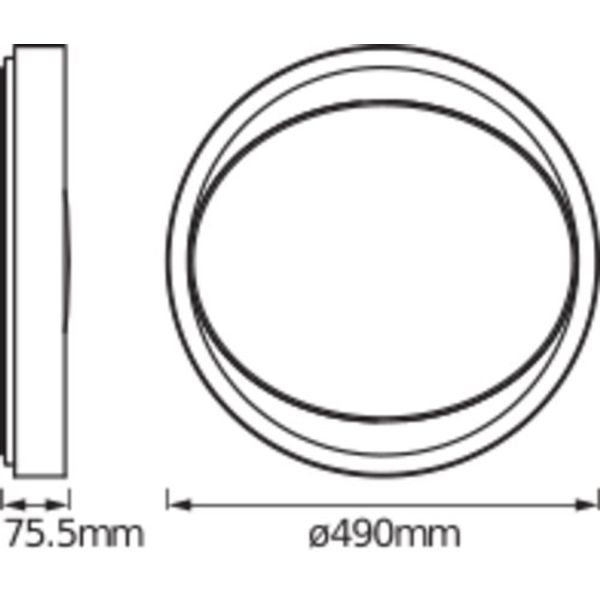 Eye Eye White 490mm TW image 3