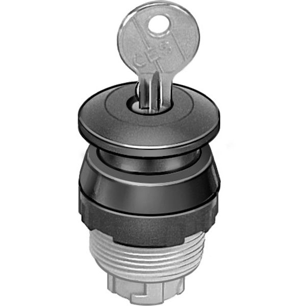 PRS-30-RT Mushroom pushbutton, detenting image 1