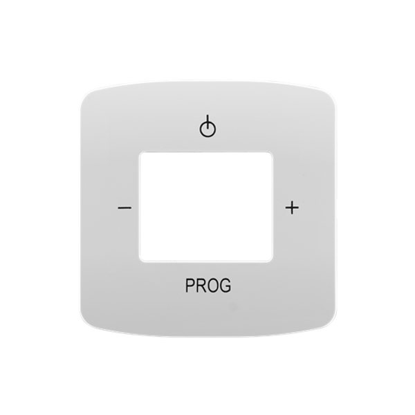 3299A-A40200 S Cover plate for amplifier with FM tuner or Internet radio Busch-iNet image 1