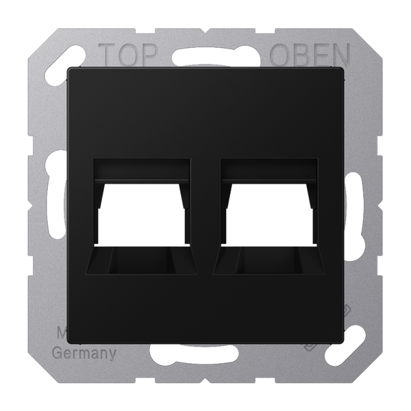 Centre plate for modular jack sockets A1569-2WESWM image 1