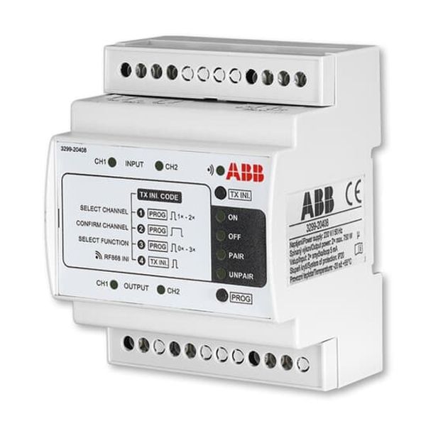 3299-20408 Contact status transmitter with RF receiver, MDRC image 1