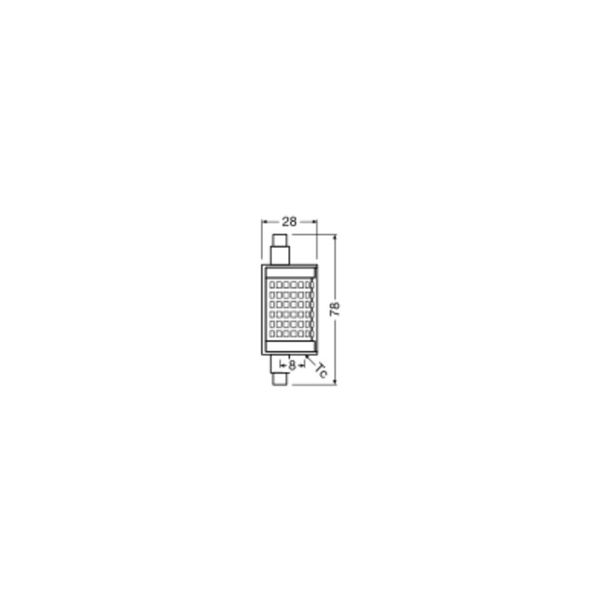 LED LINE R7S DIM 12W 827 R7s image 8