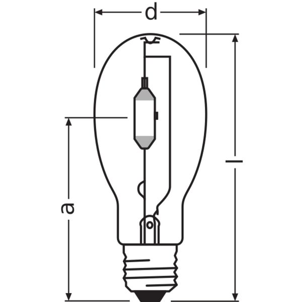 POWERSTAR HQI®-E clear 400 W/N CL image 7