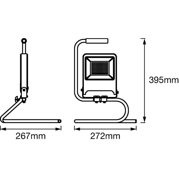 WORKLIGHTS S-STAND 50 W 4000 K image 3