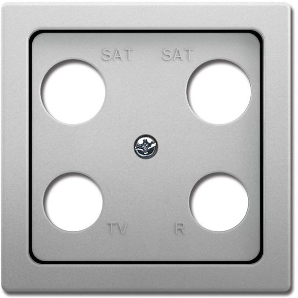 1743-04-866 CoverPlates (partly incl. Insert) pure stainless steel Stainless steel image 1