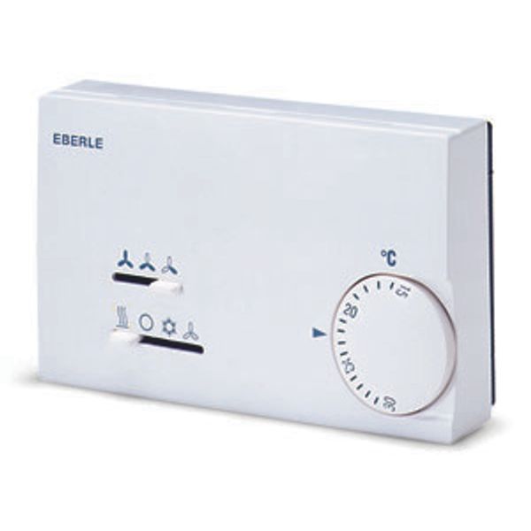 Climate controller 15-30C, AC 230V, 1 changeover 3A, H/K, fan S/M/L 6A, on/off/H/K/L image 2